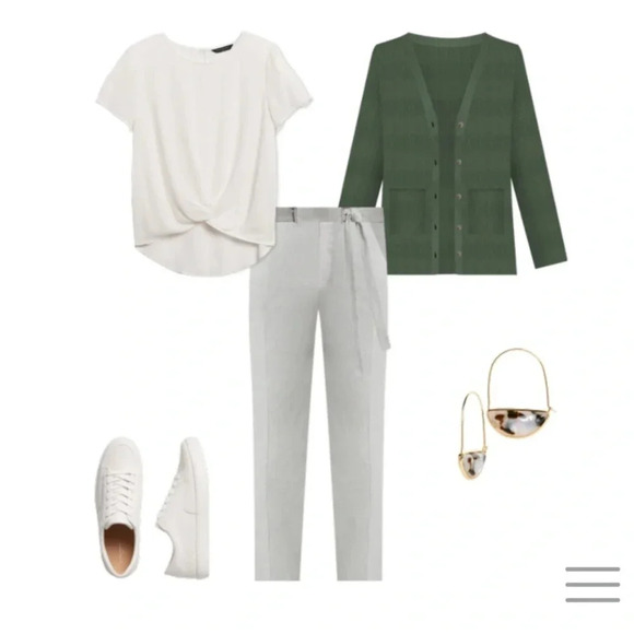 Banana Republic twist front top - Picture 8 of 12